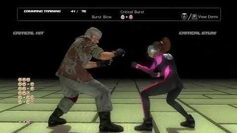 Dead Or Alive 5 Last Round - Command Training - Leon