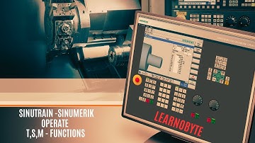 Tutorials - SIEMENS ShopMill-SINUMERIK  828D/840D -  T,S,M  Functions  - Tool change