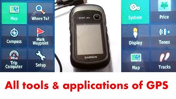 GPS_Part - 2 || Different tools of GPS and their applications |  All tools details