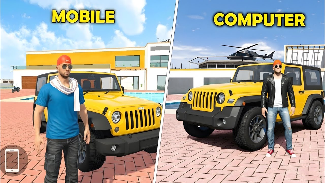 Indian theft auto simulator game || indian bike game || android gameplay