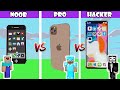 Minecraft: IPHONE BUILD CHALLENGE | NOOB vs PRO vs HACKER | | Minecraft /Animation