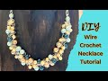 The BEST Stash Buster Necklace! | Easy DIY Wire Crochet Tutorial