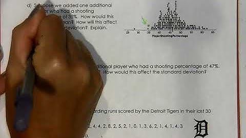Statistical Reasoning Chapter 7 - Mean and Standard Deviation