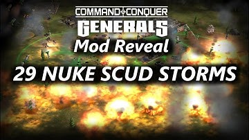 GLA Nuke VS 7 Tank generals 5 000$ start. Command & Conquer TM Generals Zero Hour Mod Reveal.