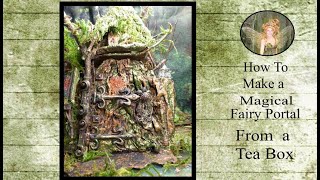 Creating a  Magical Fairy Portal #fairygardenthursday2023 for @GrandmaSandy