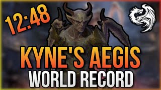 🏴‍☠️ 🏆 Eso - Kyne's Aegis World Record | Dragonknight Tank Build | Not Dawnbringer 💀 [High Isle]