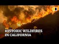 California wildfires burn record 2 million acres, peak fire season yet to start