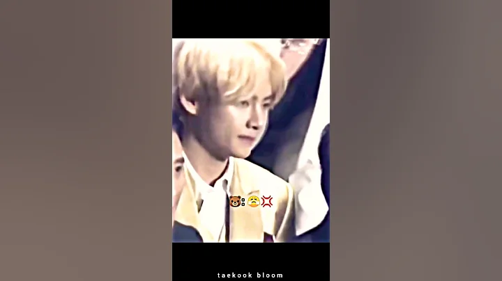 Jealous Taehyung is so scary 😨‼️ #shorts #taekook #ytshorts