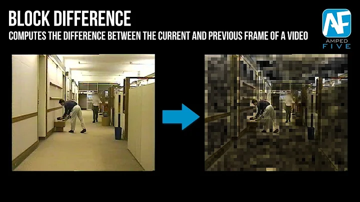 Block Difference: Check the Block Difference Between Frames in Amped FIVE