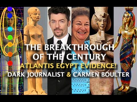 BOMBSHELL ATLANTIS EGYPT DISCOVERY! NEW EXPLOSIVE EVIDENCE! DARK JOURNALIST & DR. CARMEN BOULTER