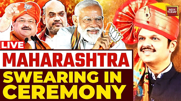 Maharashtra CM Devendra Fadnavis Oath Ceremony Live | Eknath Shinde | Ajit Pawar | India Today Live