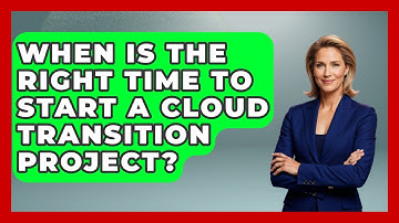 When Is the Right Time to Start a Cloud Transition Project? | Cloud Stack Studio News