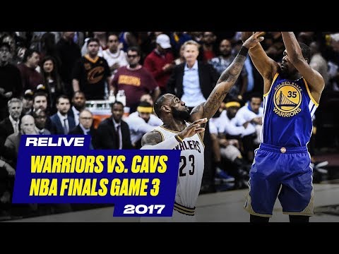 Kevin Durant Hits Iconic Shot Over LeBron James, Cavs In Game 3 | 2017 NBA Finals