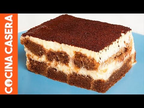 Tiramisú casero, fácil y sencillo