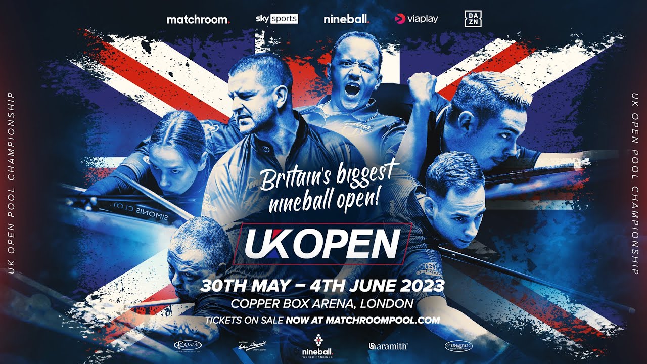 WATCH LIVE 2023 UK Open Pool Championship Table Two Day Four