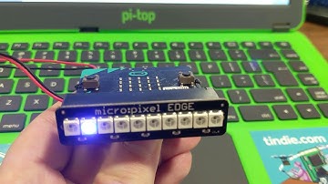 micro:bit and micro:pixel EDGE LED strip