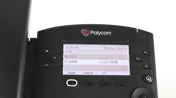 Polycom VVX 301 - Warm Transfer