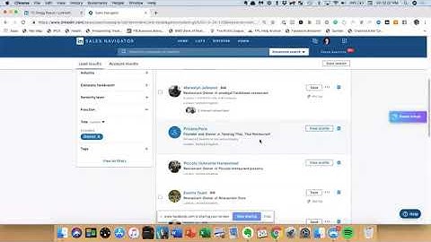 Hyper- Targeted Prospect Lists: LIVE DEMO on LinkedIn Sales Navigator