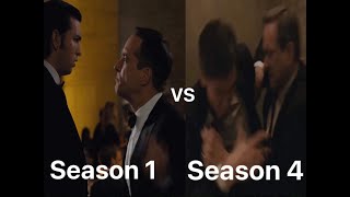 Tom Confronts Greg Season 1 Vs Season 4