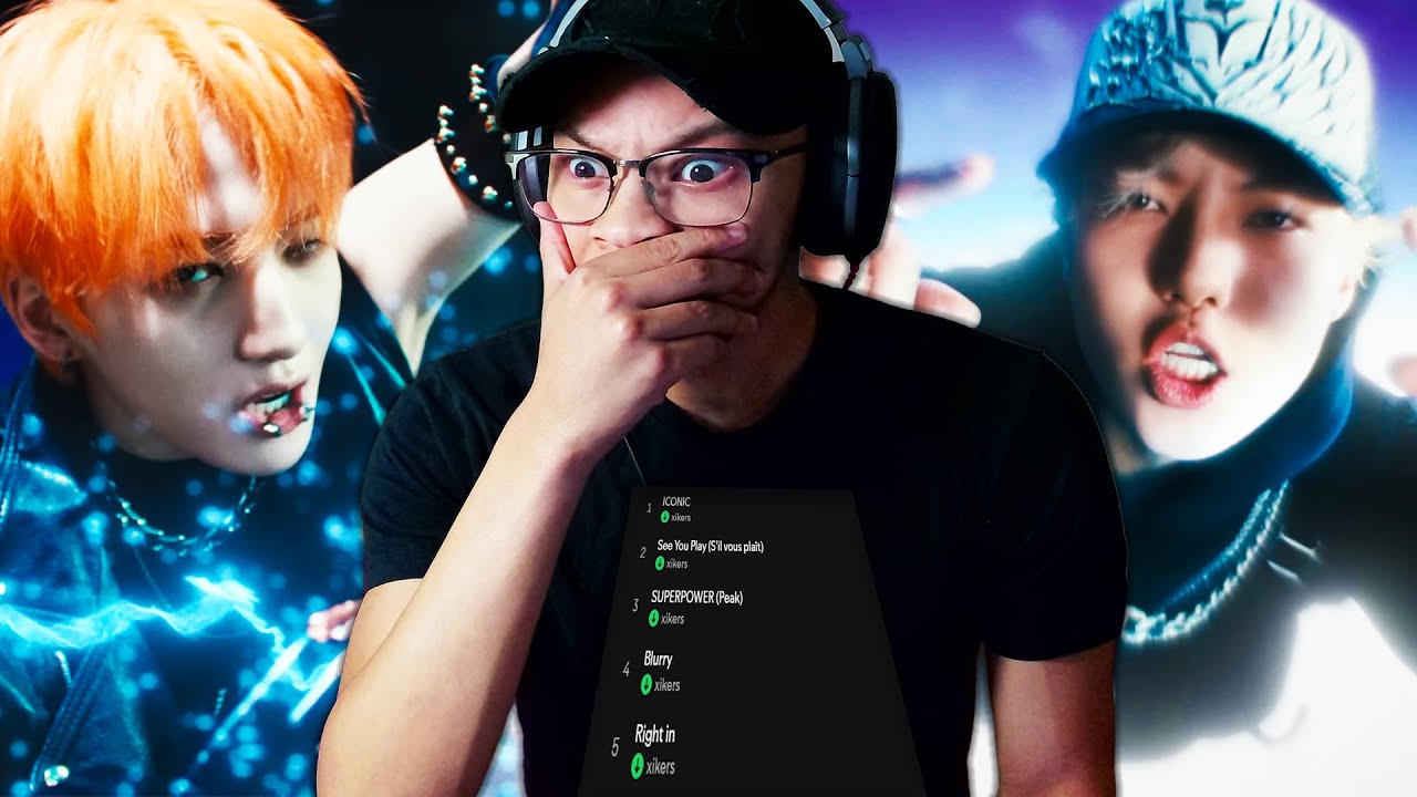 Реакция на клип и EP-реакция xikers «SUPERPOWER (Peak)» (победы Right In...)