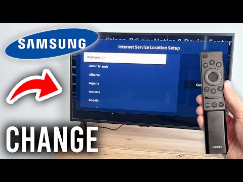 How To Change Samsung Smart TV Region - Step By Step
