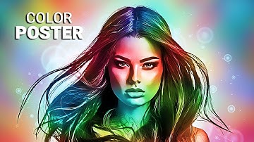 Color Poster Photoshop Action Tutorial