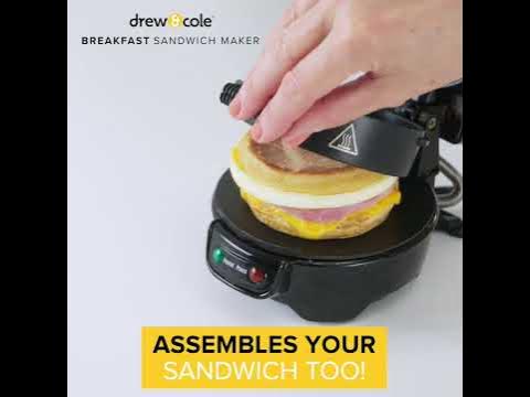 Drew&Cole Breakfast Sandwich Maker | High Street TV