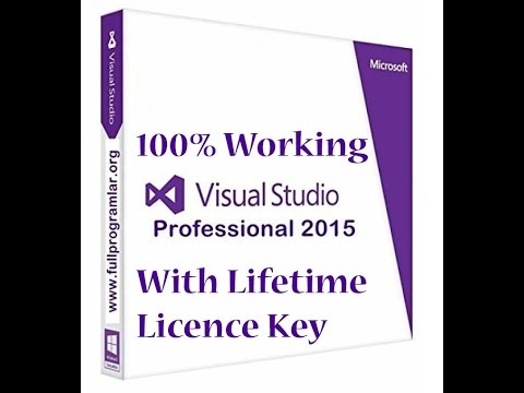 How to install Visual Studio 2015 Professional | Free Lifetime key | [100% WORKING FEB 2016]
