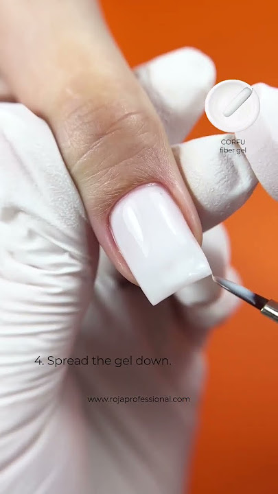 Advice how to apply builder gel 👩🏻‍🎨www.rojaprofessional.com 📲#nail #manicure #nailart
