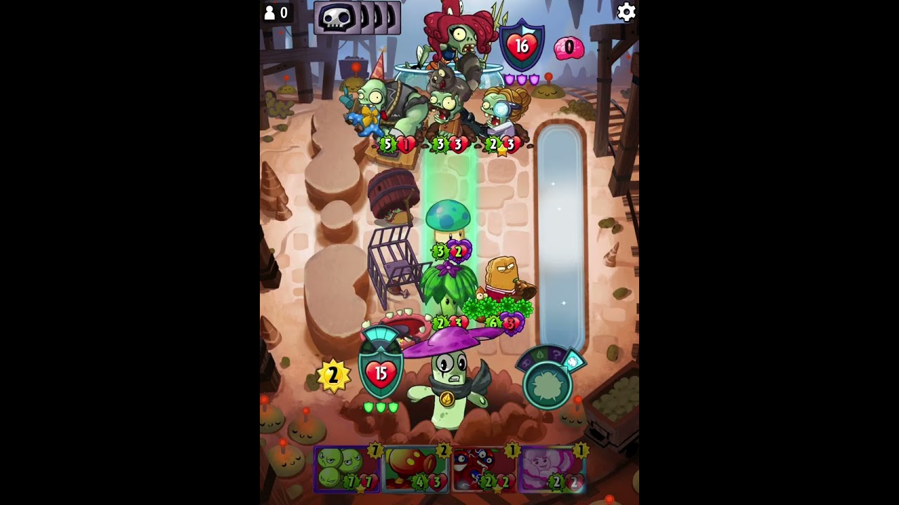 PvZH Daily Challenge 2026.3.2 Gameplay Highlight #gameplay  #pvzh #pvz #shorts #games #pvzheroes