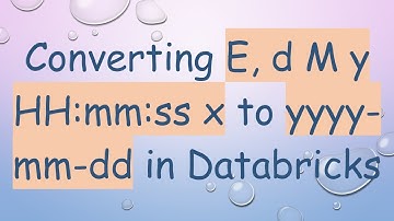 Converting E, d M y HH:mm:ss x to yyyy-mm-dd in Databricks