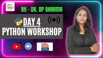 Data Science Using Python - Python Workshop Day 4