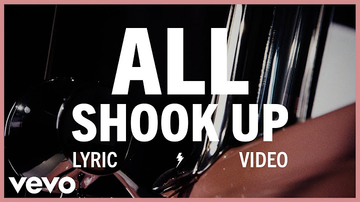 All Shook Up Lyric Video version - Lyric Video performance video thumbnail