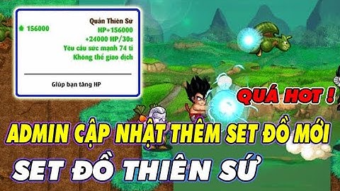 [NRO] Cực Hot ! ADMIN Cập Nhật Thêm Set Đồ Mới...Set Đồ Thiên Sứ...Chỉ Số Cực Khủng