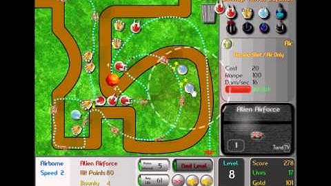 Bitmap torretta difesa - Video gioco