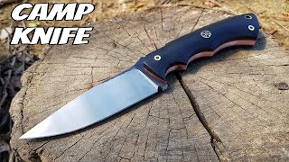 Making a Knife for Camping by Edward Knives  57,541 views 2 years ago 14 minutes, 21 seconds