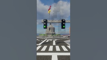 [Elbtal Map-Projekt] Working Traffic Lights #minecraft #trafficlight
