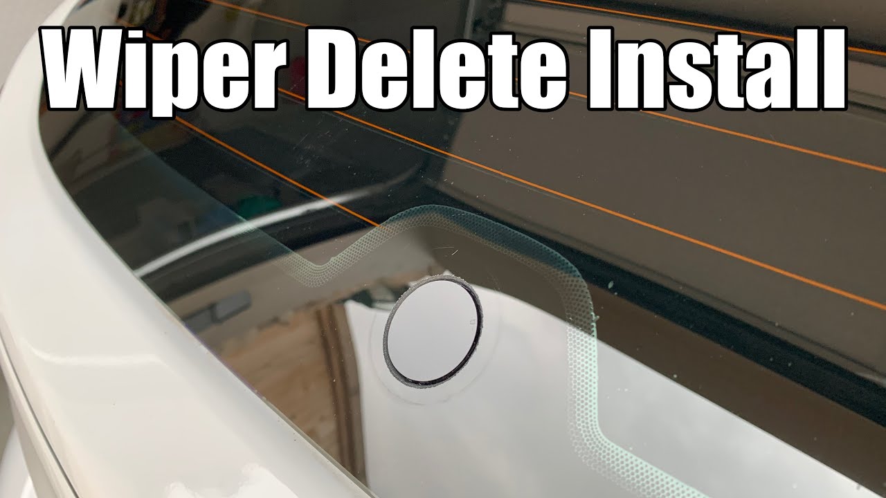 Installing the Kill All Wipers Flush Wiper Delete Kit on my Focus ST