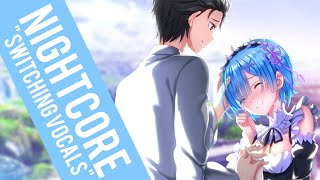 Nightcore | Stitches (Switching Vocals) chords