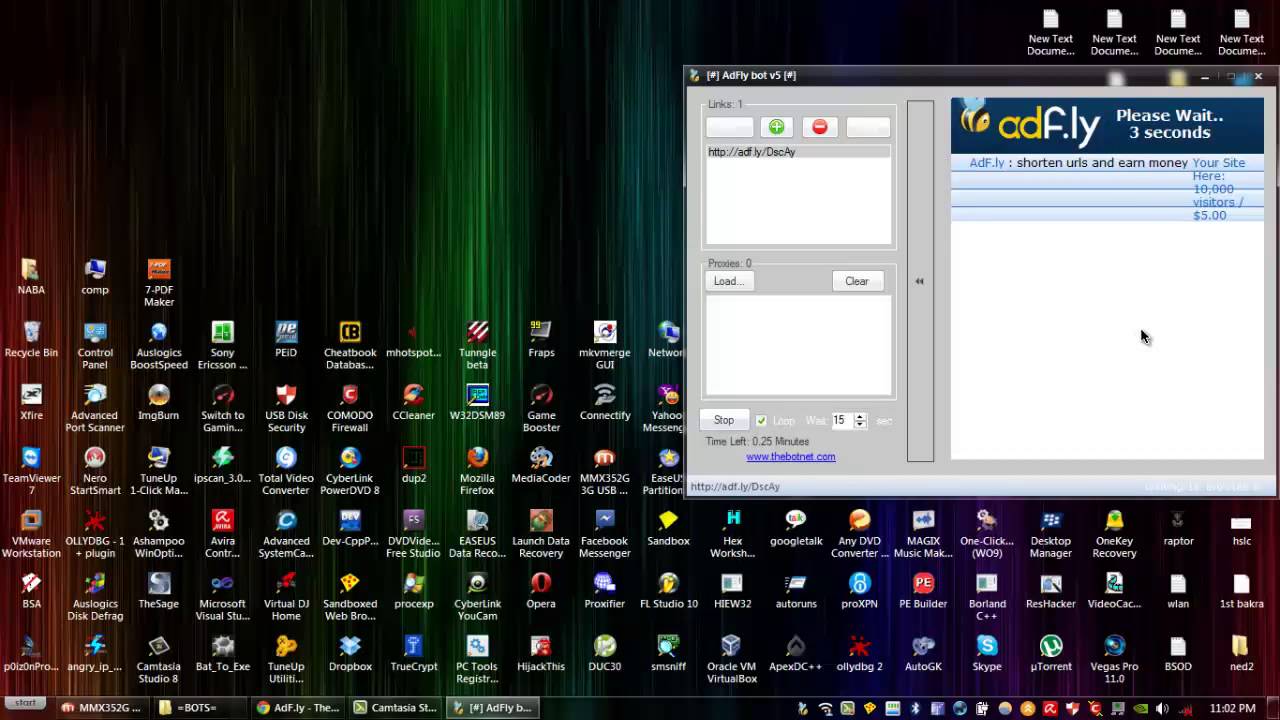 working adfly bot 2013