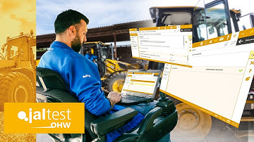 [EN] Jaltest Case Study | How to calibrate a Caterpillar backhoe loader with Jaltest OHW 🚜💡