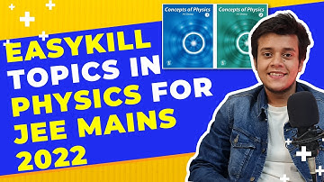 Jee Main 2022 Easy Kill Topics in Physics🔥 || How to score 60 marks in jee mains Physics #Jee
