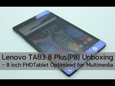 Lenovo TAB3 8 Plus P8 개봉 후기(Unboxing)