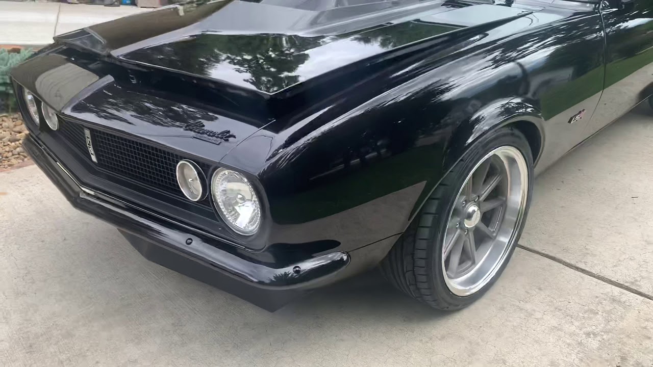 67 camaro supercharged 900hp pump gas-