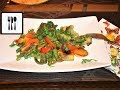 Теплый Салат с Грибами и овощами. Полезный и вкусный ужин с брокколи, зеленой фасолью, картофелем.