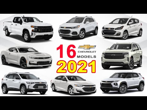 16 New Chevrolet Cars in 2021 - Chevy Commercial All Model Luxury SUVs, Trucks, Sedans