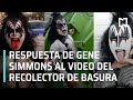 Gene Simmons responde al video del &quot;recolector&quot; de basura disfrazado al estilo Kiss - En Punto