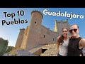 🔴 Top 10 PUEBLOS más Bonitos que ver en GUADALAJARA (Castilla la Mancha) 4K | España