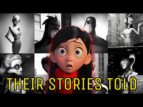 The Incredibles Long Lost VHS Tapes Of The Supers Uncovered 