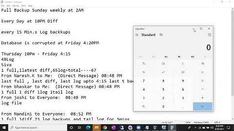 Sql DBA Batch 38 Class 53
